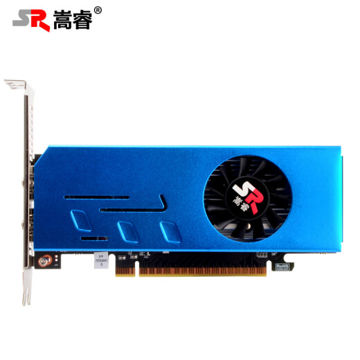 嵩睿4屏炒股显卡GTX1660S/1050Ti/750ti/730多屏显卡4接口HDMI高清4k投影一拖四路拼接显卡VGA分屏显卡 4屏GT730 2G 4HDMI 炒股监控融合