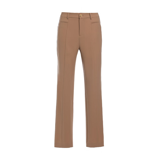 Giovanni 2025 Einkaufszentrum Gleiche drapierte schlanke Hosen modische Pendelhose EM2F723 Kamelfarbe m