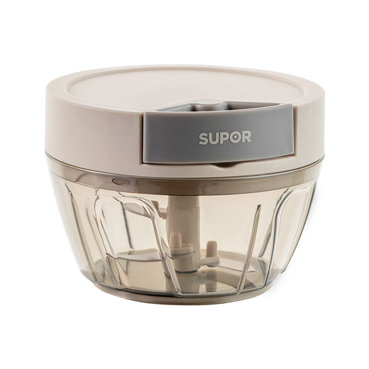 SUPOR (SUPOR) Supor Garlic Artifact Manually Crush Garlic Mince Garlic Mince Garlic Hand-Pull Food Processor Small 400ml Multi-Function Food Processor