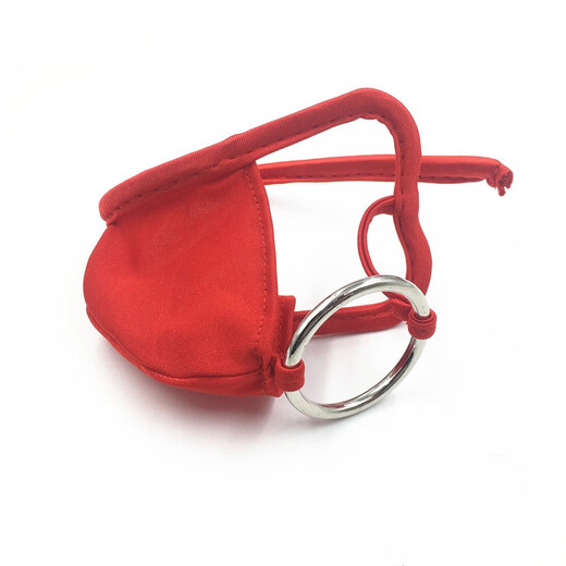 Private Shang Men's and Women's Privacy C-Line Panties Wearable Underwear Triangular Hole Free Pants Couple's Temptation T-Pants C-Line Pants T-Pants One Size Eight Styles Men's Red Style