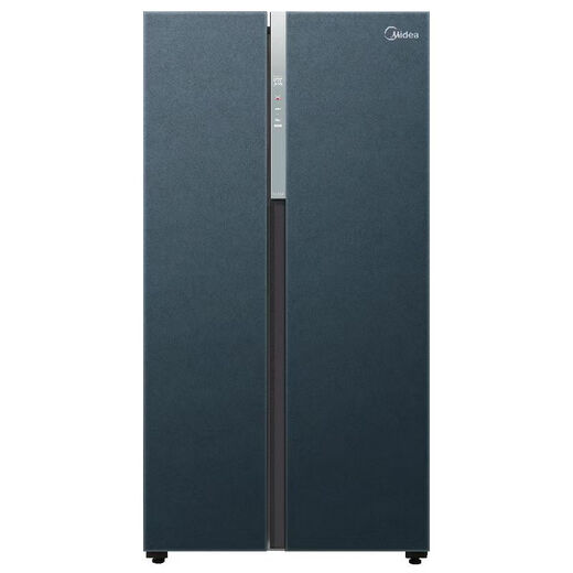 Midea Midea double-door household refrigerator large capacity first-level frequency conversion intelligent air-cooled frost-free BCD-605WKGPZM tail stock BCD-603WKGPZM(E) deep space blue-starry