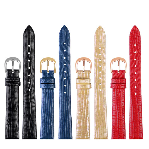 Tianniu adapts to Armani Gypsophila AR11149/11150/11399/11403/11426 genuine leather watch strap, female, red, rose gold buckle 14mm