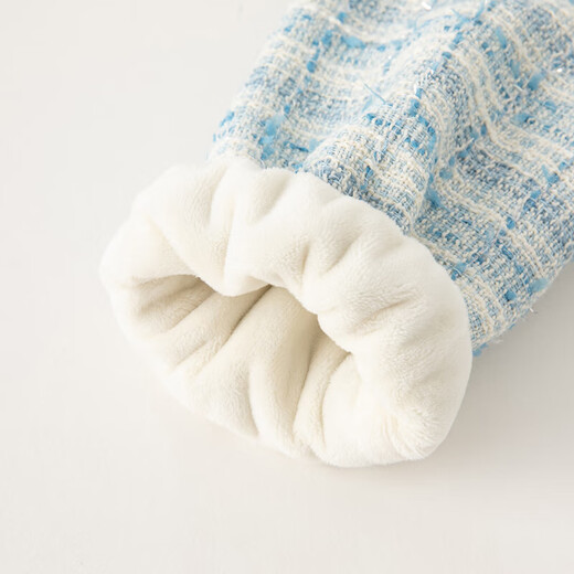 David Bella children's dress autumn and winter girls small fragrant skirt baby plus velvet princess dress winter