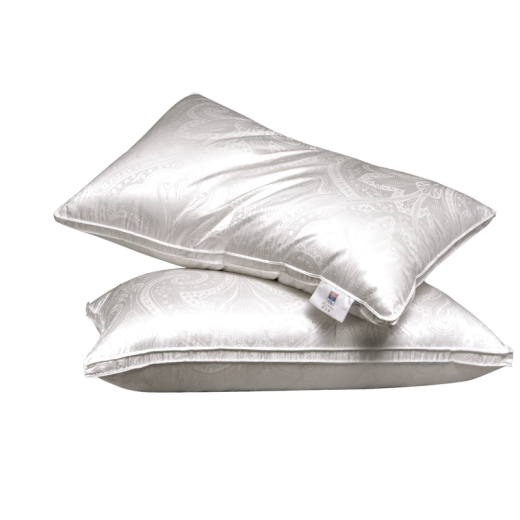 Fuanna Home Textiles Silk Pillow Core Cervical Pillow Silk Cotton Pillow Adult Pillow Core Silk Cotton Pillow - Antibacterial Style One Pack (70*45cm)