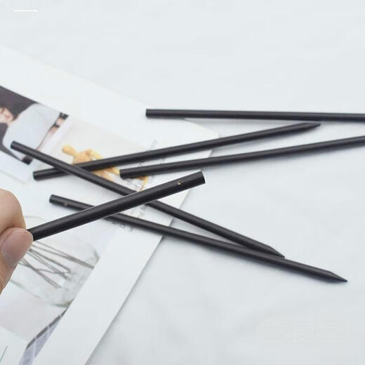 Meng Keduo Chinese style wooden hairpin for women, ancient style Hanfu cheongsam hairpin, can be used as diy daily hairpin, simple modern headwear, plain hairpin, 2 pieces