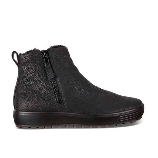 ECCO men's shoes 2024 new casual wear-resistant snow boots Rouku No. 7 450314 Hong Kong direct mail 450314-0100139