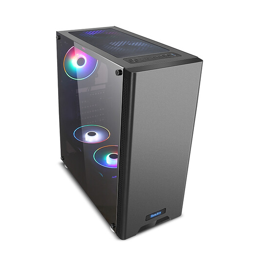 航嘉（Huntkey） GS500C/GS400C机箱 亚克力侧透游戏主机机箱  GS450C钢化玻璃电脑办公台式机箱（支持ATX主板） GS500C（亚克力/35cm显卡） GS/GX系列