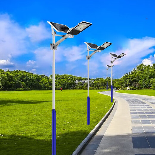 Xinguangda Solar Street Light Outdoor Street Light Pole Complete Set New Rural Telephone Pole High Power Solar Lighting 6 Meters Solar 4 Meters 150 Watt Complete Set