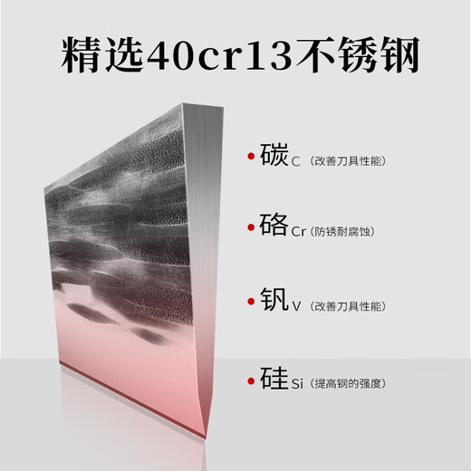 赊刀人厨房刀具菜刀 不锈钢锋利高山古法锻造锻打刀厨师切肉圆头切片刀