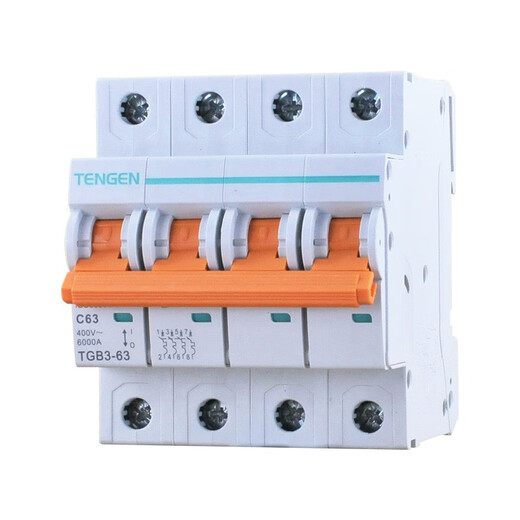 Tianzheng électrique TENGEN Tianzheng TGB3-63/125 interrupteur à air petit disjoncteur 2P3P4P interrupteur 20A32A63A 63A 2P