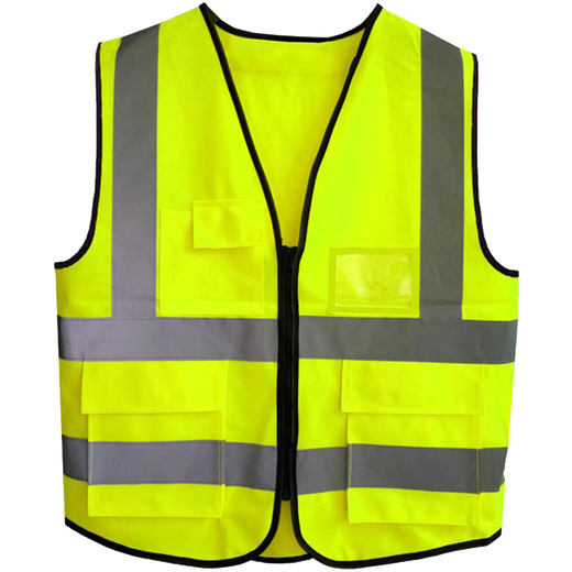 Aoichi Reflective Vest Vest Work Clothes Customized Logo Printing Construction Site Property Takeaway Road Administration and Sanitation Worker Clothing Pocket Style Red One Size
