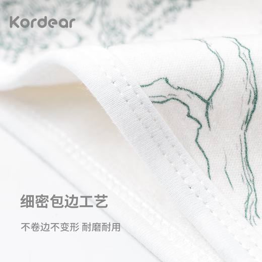 Kordear baby changing pad waterproof and breathable children's baby pure cotton washable mattress menstrual period sheet watercolor squirrel 70*90