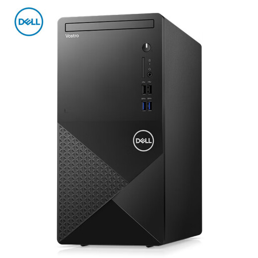 戴尔（DELL）成就Vostro 3890升级3910商用办公财务家用游戏台式机设计制图台式机电脑主机全套 i5-12400/23.8英寸显示器 8G/512G固态SSD/集显/定制