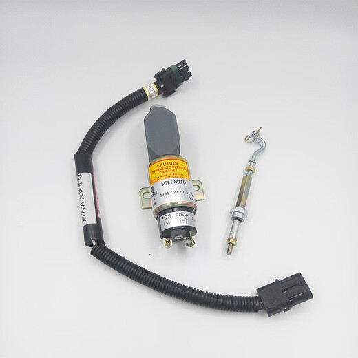 Excavador XCMG XE150 Longgong 6210 Válvula solenoide de fuego Interruptor de fuego Accesorios de protección de aceite Válvula solenoide
