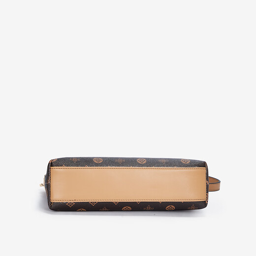 Old man's head bag, women's bag, gift to mother, high-end single shoulder crossbody bag, fashionable and versatile presbyopic small square bag 38 Women's Day gift, coffee color small bag