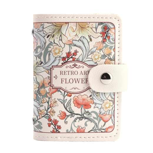 Card holder with large capacity and multiple card slots, men's long card holder, women's anti-degaussing bank card holder, business card holder, ID storage, Midsummer Appointment, 20 card slots + 2 ID slots