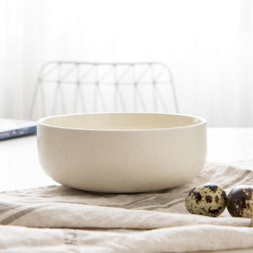 Yijia (IJARL) ceramic Korean tableware rice bowl Nordic impression 4.5-inch single package microwave suitable for white