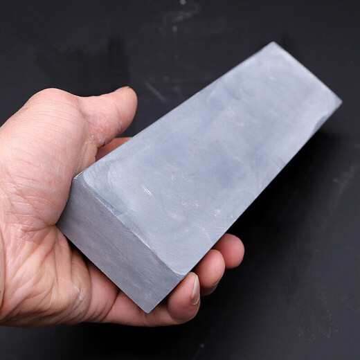 Xinshu natural whetstone household kitchen knife oilstone double-sided polishing fine stone bluestone slurry stone 3000 mesh natural fine grinding