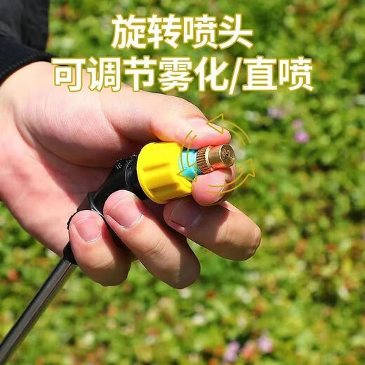 便携式喷雾器打农药全自动电动可伸缩喷枪浇花充电式消毒新款打药 2800mA重力过滤网+5米水管