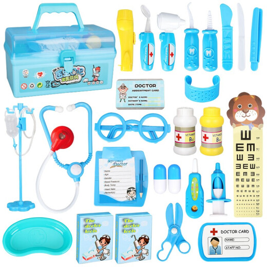 Ochiga doctor toy set play house with photoelectric medicine box children's toys boy toys birthday gift