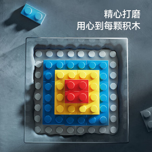 冠巢积木拼装益智玩具女孩火箭航天飞船6-12儿童玩具男孩生日礼物拼图