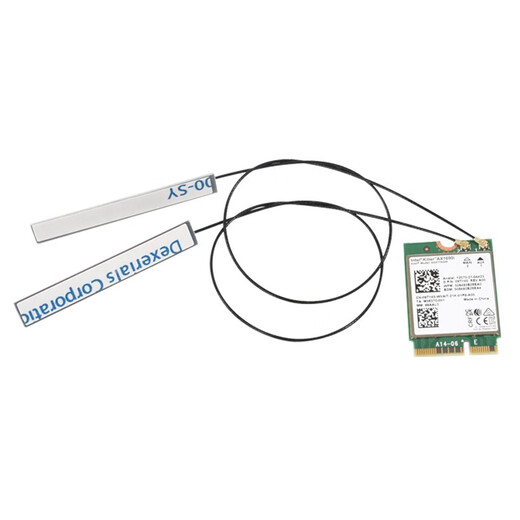 gxlinkstarWiFi6 AX210/AX211/1675x/1690i千兆三频5400M蓝牙5.3笔记本台式机无线网卡内置M.2接口WiFi接收器 Killer1675x芯片+内置天线*2条【套餐】