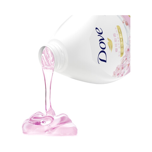 Dove Deep Shower Gel Long-lasting Fragrance Set Deep 1kg+Sakura 1kg free 300g+190g