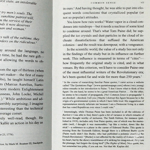 预售 常识 英文原版 Common Sense