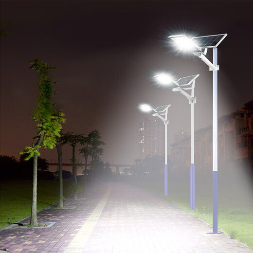 Xinguangda Solar Street Light Outdoor Street Light Pole Complete Set New Rural Telephone Pole High Power Solar Lighting 6 Meters Solar 4 Meters 150 Watt Complete Set