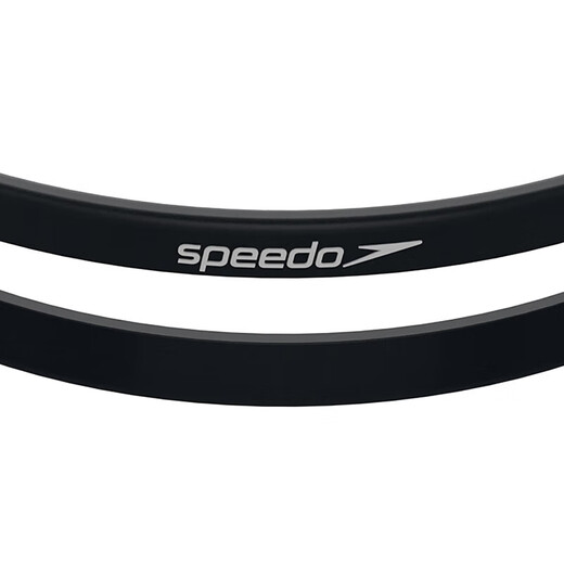 Speedo Marinerpro basic swimming training coated swimming goggles for men and women, black/orange