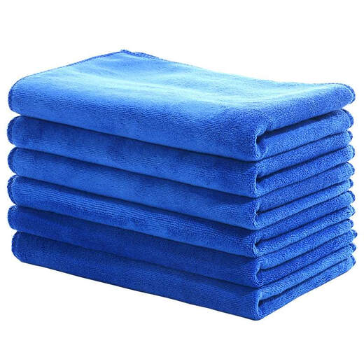 Maiyima hotel five-color rags for guest rooms, commercial cleaning, kitchen special towels, oil-absorbing, water-absorbing, restaurant washing, 30x70 thickened, mixed and matched, 10 packs