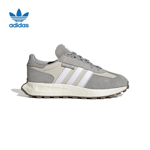 阿迪达斯（adidas）三叶草男女款冬季新款运动休闲复古慢跑鞋 灰白|GY9922 36