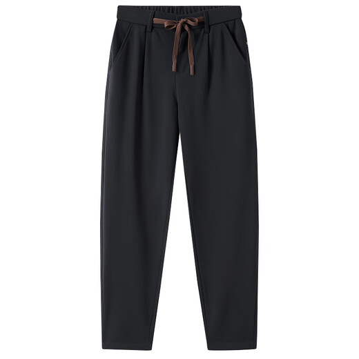 MARKLESS休闲裤男秋冬垂顺易打理聪明裤四面弹百搭简约长裤4855 灰色 33