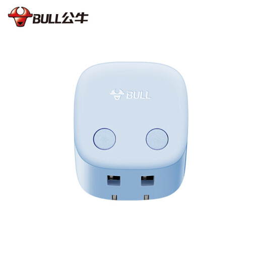 BULL Charger Laptop Fast Charging PD20w65w35w Charging Head Type-C Fast Charging Xiaomi Huawei Charger Dual USB Ports Automatic Power Off Anti-Overcharging Charging Head [Anti-overcharging: Dual USB Ports] U212TB