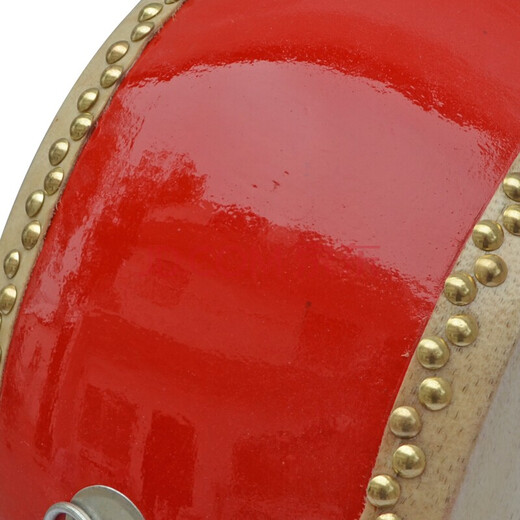 Qibaoju Cowide Drum Cowide Power Flat Drum Big Drum Instrument Percussion Instrument 12 Zoll