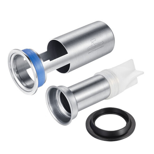 Submarine FCQ-1 2 pack floor drain inner core stainless steel deodorant floor drain inner core deep water seal U-shaped thickening (long version) engineering style