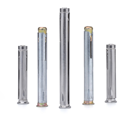 Jinggong Iron Stainless Steel Window Gecko Countersunk Head Cross Expansion Screw Door and Windows Special Pull Expansion Screw M8M10 Carbon Steel Galvanized M10*182 (5 pcs) Punch 10mm