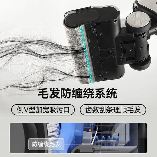 uwant友望洗地机云朵Plus 价保双11【 0重力手柄 180°超薄平躺】家用洗地机吸拖一体拖地机电动拖把