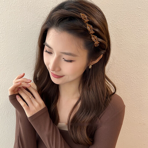 Xiang Wan Hair Clips 2 Pack Braided Hair Clips Female Princess Head Side Bangs Clip Short Hair Tie Hair Management Artifact Headwear Hair Clip