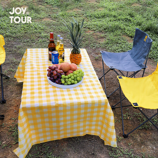 JOYTOUR disposable picnic mat, wash-free lazy mat, beach mat, portable disposable tablecloth, red grid 180*180