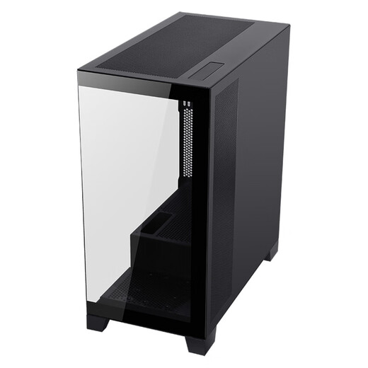 先马（SAMA）元境界黑色ATX海景房机箱 顶部可拆卸水冷架/双360水冷位/双面玻璃/双U3+Type-C/支持背插式主板