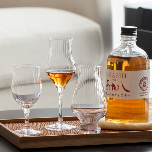RAZEND professional tasting single malt vertical grain whiskey scent cup handmade crystal glass wine glass single scent cup (tall)
