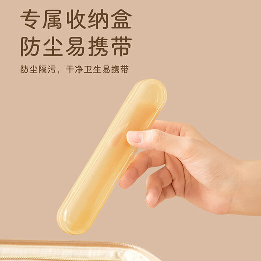 SUPOR Supplementary food spoon Silicone spoon Newborn baby feeding water and breastfeeding baby soft spoon Children's tableware rice noodles complementary food bowl spoon