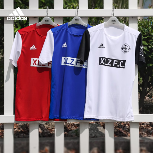 adidasADIDAS阿迪达斯运动比赛休闲训练服足球比赛跑步过人王短袖成人男 XLZ2CCE9758 L