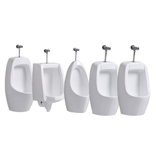 Jingguan-Uration Wand Hanges Wandmontierte Induktion Integrierte Split Multifunktion intelligentes Urin Haushalt öffentlich Keramik-Urin-Eimer 838 Modell A Wall Row + Haken + Dock-Eingangswand