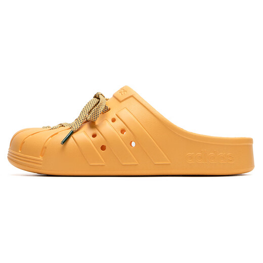 Adidas casual shoes men's shoes women's shoes 2025 summer sports shoes outdoor breathable clogs beach slippers JH9848 JH9851 yellow 40.5