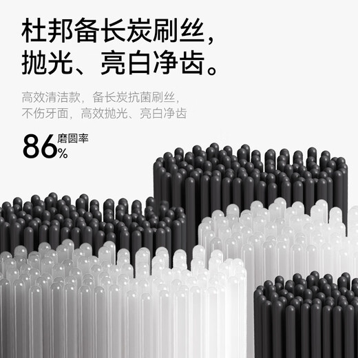 Lebooo electric toothbrush with soft bristles, gum protection, long battery life, 120 days, electric toothbrush for couples, birthday gift for boyfriend/girlfriend, 4 brush heads, light purple New Year gift