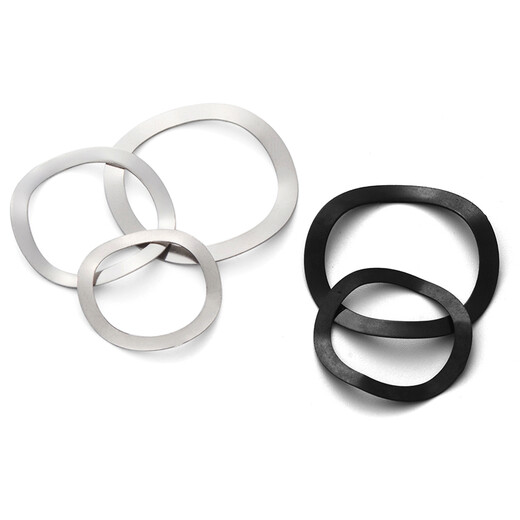 JINGGONG 65 manganese steel wave washer wave washer multi-wave spring washer wave washer elastic three-peak washer 88*100*0.6 manganese steel six-peak 5 pcs