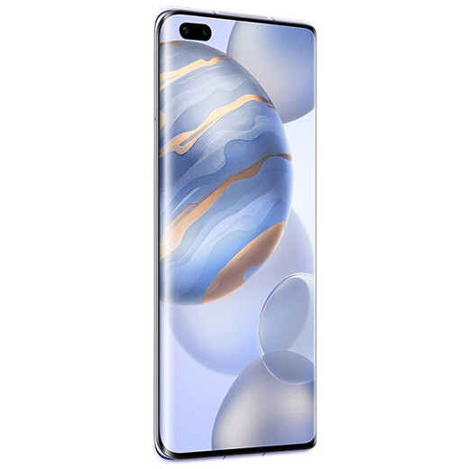 Honor 30 Pro Second-Hand-Mobiltelefon Honor 30pro + Kirin 990 Dual-Mode 5G Full Network Connection 6,57-Zoll-Stereo-Stereo-Smart Android E-Sport Mobile Titanium Air Silver 8 GB + 256 GB (Honor 30 Pro +) 99 Neu