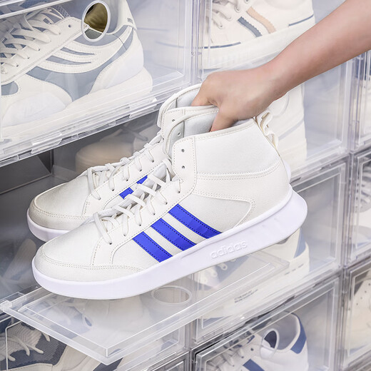 Sailotou 20-pack thickened shoe box storage box transparent drawer-type shoe artifact space-saving plastic shoe cabinet shoe storage 46 points 5 size high-top can hold transparent squares 12 pack and get 12 more